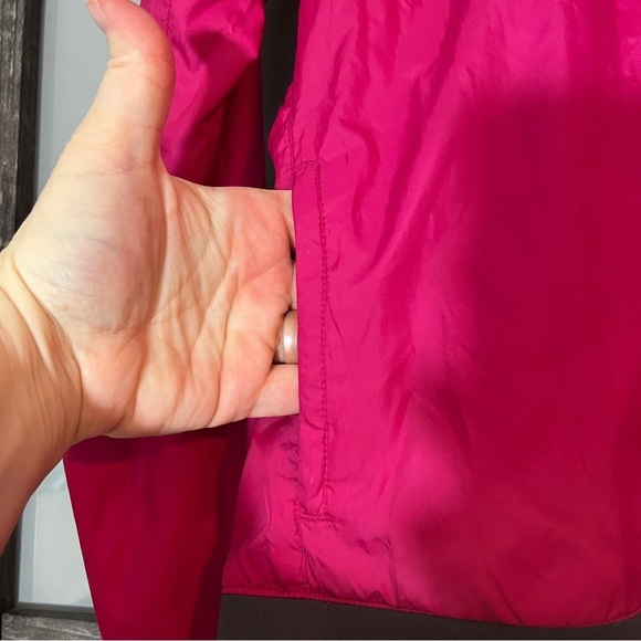 Nike Dry-Fit Running Windbreaker Lightweight Jacket Women's Medium Fuchsia - Picture 5 of 11